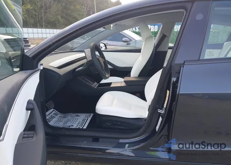 2025 Tesla Model 3 Long Range Rear-Wheel Drive from USA, damaged, VIN 5YJ3E1EA6SF994244